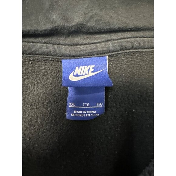 Nike Full Zip Hoodie Sweatshirt Blue Tag Men's Size XXL - Picture 4 of 7